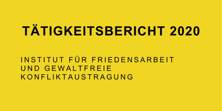 Tätigkeitsbericht 2020