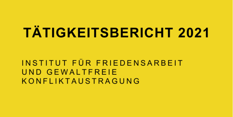 Tätigkeitsbericht 2021